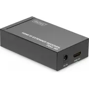 Digitus Hdmi Ip paplašinātāja uztvērējs Full Hd melns Extender Receiver schwarz