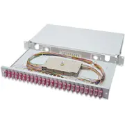 Digitus optiskās šķiedras panelis ar aprīkojumu. Sc. Om4 Panel