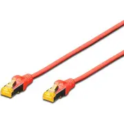 Digitus Patchcord S/Ftp. sarkans Dk-1644-A-050/R Cat 6A. 5M. czerwony