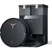Ecovacs robotizētais putekļsūcējs Deebot T50 Max Pro Omni Wet and Dry Putekļu ietilpība 0.35 L 18500 Pa melna Robotic Vacuum Cleaner WetDry Dust capacity Black