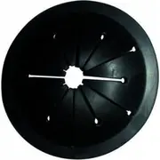 Elleci Ppt90010 Splashguard melns. noņemams un mazgājams Ieskaitot trauku mazgājamās mašīnas atkritumu iztukšotājiem Black. removable and washable including in dishwasher for Waste disposers