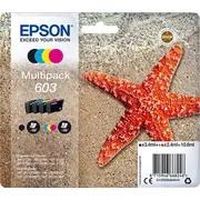 Epson tinte oriģinālā C13T03U64010. Cmyk. 1X3.4Ml 3X2.4Ml. Expression Home Xp-2100. 2105. 3100. 3105 Wf-2310 Tusz oryginalny ink tusz