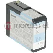 Epson tintes Stylus kasetne 3800 gaiši ciānai 80 ml C13T580500 Tusz atramentowy do light cyan 80Ml
