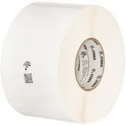 Label, Polyethylene, 102X51Mm Thermal Transfer, Polye 3100T Gloss, Permanent Adhesive, 76Mm Core