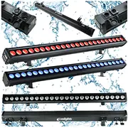 Evolights Glaze Bar 24X4W Rgbw Ip65 Led apgaismojuma sloksnes āra skatuves apgaismojums listwa sceniczne