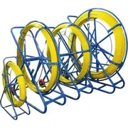 Extralink Kabeļa Velkšanas Stiens 9Mm 150M Stikklšķiedras Tālvadības Pults Stiem Dzeltens Cable Pulling Rod Pilot Szklanego Do Kabli