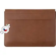 Fiksēts Fixed Oxford futrālis Apple Macbook Pro 16 un jaunāki brūns Etui do nowsze