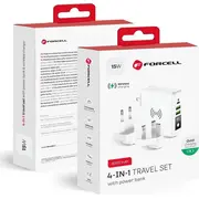 Forcell lādētājs 2X Usb-A 1X Usb-C 3 A 5903396072475