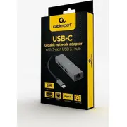 Gembird A-Cmu3-Lan-01 Hub Usb 1X Rj-45 3X Usb-A