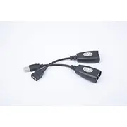Gembird Uae30M Usb adapteris Usb  Rj45 melns Adapter Czarny