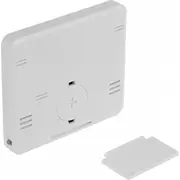 Greenblue Termometrs/Higrometrs ar pulksteņa funkciju Gb384W Balts Termometr/Higrometr zegara