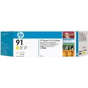 Hp dzeltenā tinte. ietilpība 775 ml. H C9469A Tusz No.91 poj.