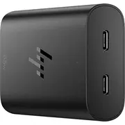 Hp klēpjdatora adapteris Gan Usb-C maiņstrāvas Melns Zasilacz do laptopa sieciowy 65W czarny