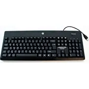 Hp tastatūra 724720-181 Usb Azerty Black Klawiatura klawiatura Czarny