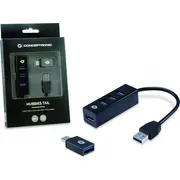 Hub Usb Conceptronic Usb-Centrmezgls 4-Port 3.0 -4X3.0 Typec A o.Netzt. st Usb-Hub Typc sw