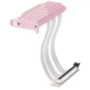 Hyte Pcie 5.0 Hyper Riser Cable zemeņu piens Kabel Strawberry Milk