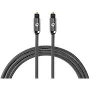 Icidu kabelis Brackton audio optiskais Toslink 25M 4250923701980 Tos-Bkr-2500.B Kabel optical