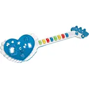 Interaktīva ģitāra bērniem Gaismas efektiem sirds mūzikas instruments Gitara Interaktywna Dla Dzieci Efekty Serce Instrument Muzyczny