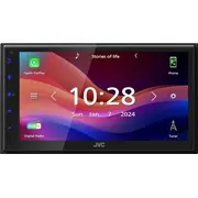 Jvc Kw-M595Dbt Car Radio Black Wi-Fi 22 Bluetooth samochodowe Czarny