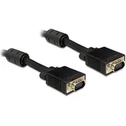 Kabel Delock D-Sub Vga-D-Sub Vga 10M czarny 82560