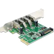 Kontroler Delock 89360 Pcie x1 4X Usb