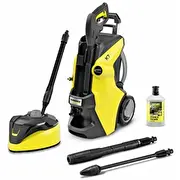 Kärcher augstspiediena tīrītājs K 7 Power Flex Home Dzeltens/Melns. ar netīrumiem un virsmas tīrītāju T High-Pressure cleaner yellow/black. with dirt blaster and surface