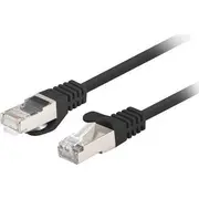 Lanberg Patchcord Ftp 5M Black Fluke Passed 10-Pack Kat.6 Czarny