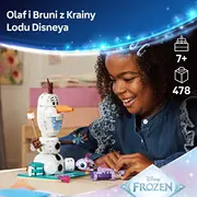 Lego Disney Olafs un Bruniegs Picnic 43287 Piknik Olafa Brunieg