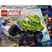 Lego Marvel Monster Truck Hulka pret deju 76312 kontra Thanos