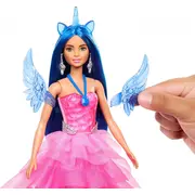 Lelle Bārbija Mattel Sapphire spārnotā vienradža lelle Hrr16 Lalka Barbie Skrzydlaty rocznica