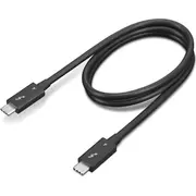 Lenovo Thunderbolt  Thunderbolt Usb Kabelis melns 4X91K16968 Kabel Usb Czarny
