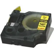 Lente Dymo Rhino 18490 Black on yellow