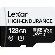 Lexar augstas izturības Microsdxc karte Lmshged128G-Bcnng Karta High-Endurance Gb Class Uhs-I/U3 V30