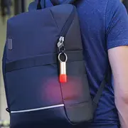 Lexon Nomaday Flash Led atslēgu piekariņš zelta/zelta Ll137D Latarka Keychain gold/gold