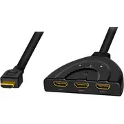 Logilink Switch Hdmi. 3 portu. bidirekt Cec Hdmi.3-Port.bidirekt1X3/3X1.4K/30Hz.cec