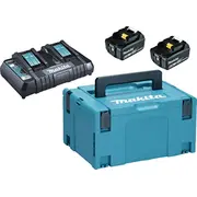 Makita barošanas bloka Bl1860Bx2Dc18Rd Zestaw 18V