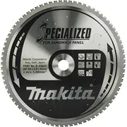 Makita Ripozāģis 355X30X80Z Specializēti Sviestmaižu paneļi Tarczowa Specjalized Warstwowe