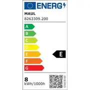 Maul Led galda lampa Lupenleuchte Makro mit Klemmfuß schwarz Lampka biurkowa