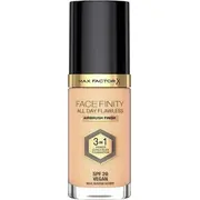 Max Factor Krēmveida grima tonālais krēms Facefinity 3 in 1 Spf 20 N 44 silts ziloņkauls 30 ml Kremowy do 44-Warm ivory