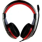 Media-Tech Nemesis Headphones Red Mt3574 Czerwone