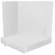 Mediang Cd-Leerhülle für 2 Dic 10.4 mm caurspīdīgie paplāte Mediarange Dics 10.4Mm transparentes Tray