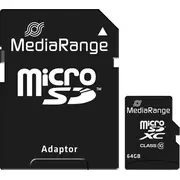 Mediarange Microsdxc Uhs-I karte Mr955 Karta Gb Class