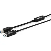 Microconnect Usb kabelis Usb-A  Usb-B melns Mc-Usb3.0Ab15Op Kabel Usb-A Czarny