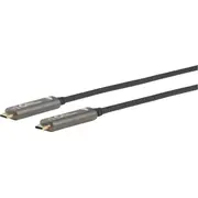 Microconnect Usb kabelis Usb-C  Usb-C melns Mc-Usb3.1Cc10Op Kabel Czarny