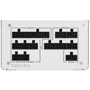 Montech Titan Pla 850W - 80 Plus  Cybenetics Platinum, modular, Pcie 5.1 850 Watt, weiß