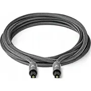 Nedis kabelis Catb25000Gy20 audio 2 m Toslink Pelēks Kabel kabel Szary