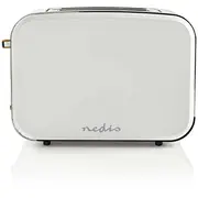 Nedis tosteris balts Toster Kabt510Ewt