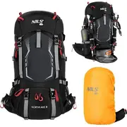 Tūristu mugursoma Nils Extreme Northlake 30 L 10 Black Plecak turystyczny Czarny