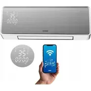 Noveen Apkures aizkars 2000W Led Tuya Wifi Smart Hc3299 Kurtyna grzewcza