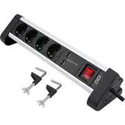 Olympia Ioio barošanas bloks ar 2X Usb Sl 2425 U Listwa 4-Fach Steckdosenleiste mit